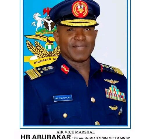 The Chief of Air Staff, Marshal Bala Abubakar