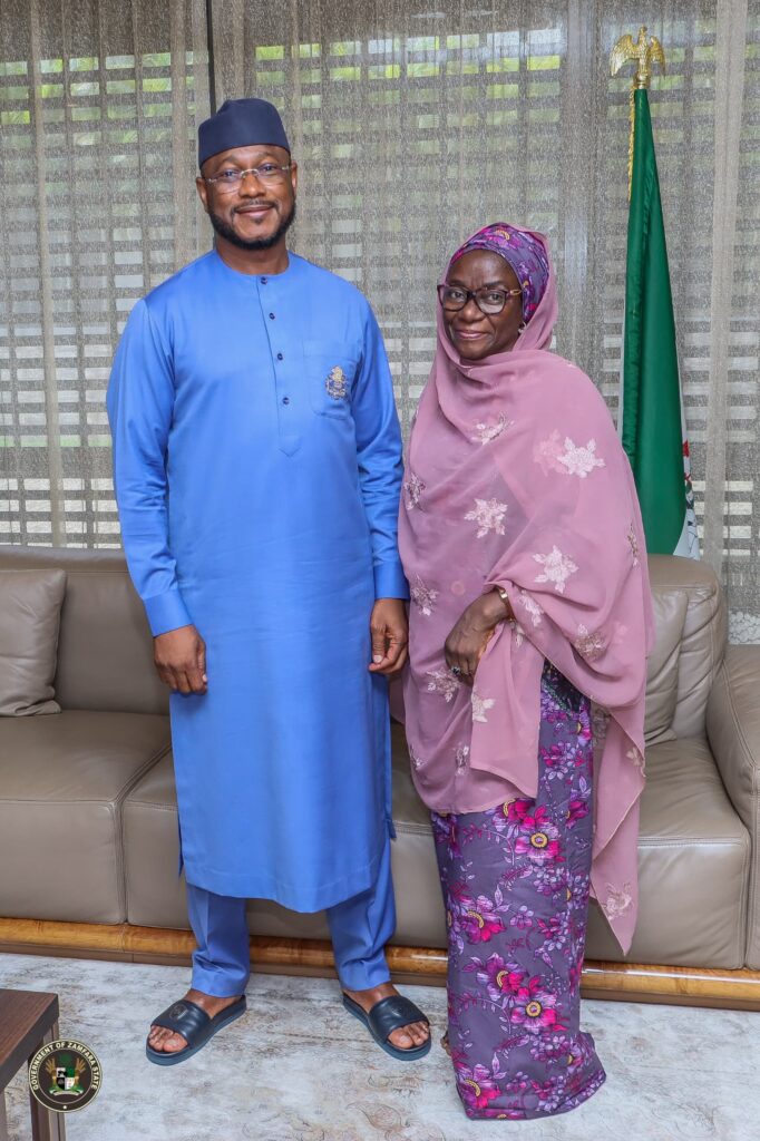 Zamfara Governor Dauda Lawal hosted Dr. Maryam Ismaila Keshinro, the newly appointed Federal Permanent Secretary, on Sunday.